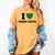 I Love Irish Exits St Patrick's Day Introvert Party Women's Comfort Colors T-Shirt Mustard