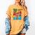 Lucha Libre Comic Book Mexican Wrestling Cartoon Wrestler Women's Comfort Colors T-Shirt Mustard