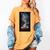 Magical Book Floral Coffee Books Nature Fantasy Women's Comfort Colors T-Shirt Mustard