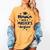 Mama With A Masters Degree Graduation Ceremony Mom Women's Comfort Colors T-Shirt Mustard