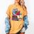 Manatee Reading Books Matching Bookworm Readers Librarian Women's Comfort Colors T-Shirt Mustard