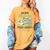 Matcha Green Tea Latte Drink Matcha Read Books Be Happy Women's Comfort Colors T-Shirt Mustard