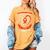 In Memory Of Daughter Heart Disease Awareness Month Memorial Raglan Baseball Tee Women's Comfort Colors T-Shirt Mustard