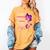 In Memory Of Mom I Know Heaven Beautiful Place Wings Angel Women's Comfort Colors T-Shirt Mustard