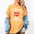 In Memory Of Son Basie Customized Personalized Memorial Women's Comfort Colors T-Shirt Mustard