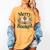Merry And Booked Holiday Reading Winter Book Lover Premium Tri-Blend Women's Comfort Colors T-Shirt Mustard