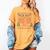 A Very Merry Bookmas Cozy Christmas Bookstore Holiday Cute Women's Comfort Colors T-Shirt Mustard