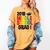 Middle School Graduation Class Of 2018 Shirt Women's Comfort Colors T-Shirt Mustard