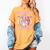 Middle School Level Complete Gaming Graduation Anime Girl Women's Comfort Colors T-Shirt Mustard