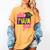 Miss 5th Grade Shirt 5 Grad Kids Girl Graduation School Women's Comfort Colors T-Shirt Mustard