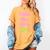 MIss Ms Mrs Dr Graduation Phd Pink And Green Class 2021 Women's Comfort Colors T-Shirt Mustard