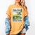 Moby Dick Book Cover Illustration Women's Comfort Colors T-Shirt Mustard