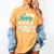 My Mommy Did It Tee Graduation Graduated Mom Proud Children Women's Comfort Colors T-Shirt Mustard