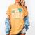 Moving Up To Middle School Graduation T-Shirt Women's Comfort Colors T-Shirt Mustard