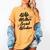 MSW Mom Graduation T-Shirt Social Worker Wife Mother Women's Comfort Colors T-Shirt Mustard