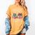 Naughty Or Nice Depends On My Current Chapter Book Lover Women's Comfort Colors T-Shirt Mustard