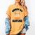 Nerdy By Nature Chibi Cute Book Lover Women's Comfort Colors T-Shirt Mustard