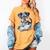 Nerdy Schnauzer Dog Book Lover Glasses Cute Pet For Men Women Kids Women's Comfort Colors T-Shirt Mustard