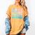 Next Stop Kindergarten Groovy Graduation Last Day Of School Women's Comfort Colors T-Shirt Mustard