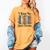 I Have No Shelf Control Flower Book Bookish Women's Comfort Colors T-Shirt Mustard