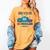 No Wi-Fi No Problem – Retro Dial Up Tech Nostalgia Women's Comfort Colors T-Shirt Mustard