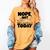 Nope Not Today Antisocial Introvert Cat Lover Men Women Kids Women's Comfort Colors T-Shirt Mustard