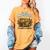 Not Anti Social Im Just A Turtle Sarcastic Introvert Humor Women's Comfort Colors T-Shirt Mustard