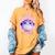 Not a Hugger Cute Pufferfish Autism Awareness Introverts Women's Comfort Colors T-Shirt Mustard Not a Hugger Cute Pufferfish Autism Awareness Introverts Women's Comfort Colors T-Shirt Mustard