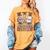 Nothing Goes Beyond Reading Rock Paper Scissors Book Women's Comfort Colors T-Shirt Mustard
