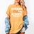 Nursing School Survivor 2025 RN ER Graduation Nurse Grad Women's Comfort Colors T-Shirt Mustard