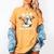 October Reading And Library Awareness Books And Boos Women's Comfort Colors T-Shirt Mustard