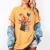 Octopus Book Reading Book Reader Ocean Octopus Women's Comfort Colors T-Shirt Mustard
