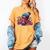 Octopus Reading Book Kraken Book Lover Women's Comfort Colors T-Shirt Mustard