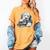 Old English Sheepdog Books Reading Dog Breed Graphic Women's Comfort Colors T-Shirt Mustard