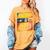 Im This Old Retro 80s 90s VHS Cassette Floppy Disk Nostalgia Women's Comfort Colors T-Shirt Mustard