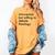 Theology Introvert Christian Conversation Starters Women's Comfort Colors T-Shirt Mustard Theology Introvert Christian Conversation Starters Women's Comfort Colors T-Shirt Mustard