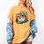 Open Book With Colorful Floral Reading Magic Women's Comfort Colors T-Shirt Mustard Open Book With Colorful Floral Reading Magic Women's Comfort Colors T-Shirt Mustard