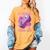 Pastel Goth In Memory Of My Social Life Coffin & Pink Roses Women's Comfort Colors T-Shirt Mustard Pastel Goth In Memory Of My Social Life Coffin & Pink Roses Women's Comfort Colors T-Shirt Mustard