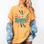BE PATIENT I'M FROM THE 1900s RETRO SUNSET 90s 80s 70s Women's Comfort Colors T-Shirt Mustard