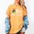 Peace Out 5th Grade Tie Dye Graduation Class Of 2026 Women's Comfort Colors T-Shirt Mustard