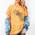 Peking Duck Peeking Chef Graduation Farm Duck Lover Women's Comfort Colors T-Shirt Mustard