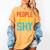 People Think I'm Shy I Introvert Women's Comfort Colors T-Shirt Mustard
