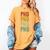PHD Graduation Doctorate Women's Comfort Colors T-Shirt Mustard