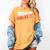 PHD Nailed It Graduation Doctorate Graduate Women's Comfort Colors T-Shirt Mustard