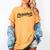 Phd Phinished Shirt Doctorate Graduation Students Women's Comfort Colors T-Shirt Mustard