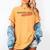 PhD Thesis Defense Graphic Doctoral Graduation Women's Comfort Colors T-Shirt Mustard