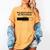 Phlebotomist In Progress Phlebotomy School Graduation Women's Comfort Colors T-Shirt Mustard