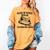 Please Be Patient With Me I'm From The 1900s Cassette Pencil Premium Women's Comfort Colors T-Shirt Mustard