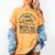 Please Be Patient With Me I'm From The 1900s Funny Train Premium Women's Comfort Colors T-Shirt Mustard