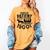 Please Be Patient With Me I'm From The 1900s Time Travel Women's Comfort Colors T-Shirt Mustard